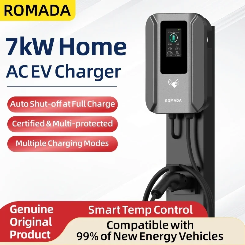 Wallbox Ev - ROMADA AC 7KW Stazione di ricarica
