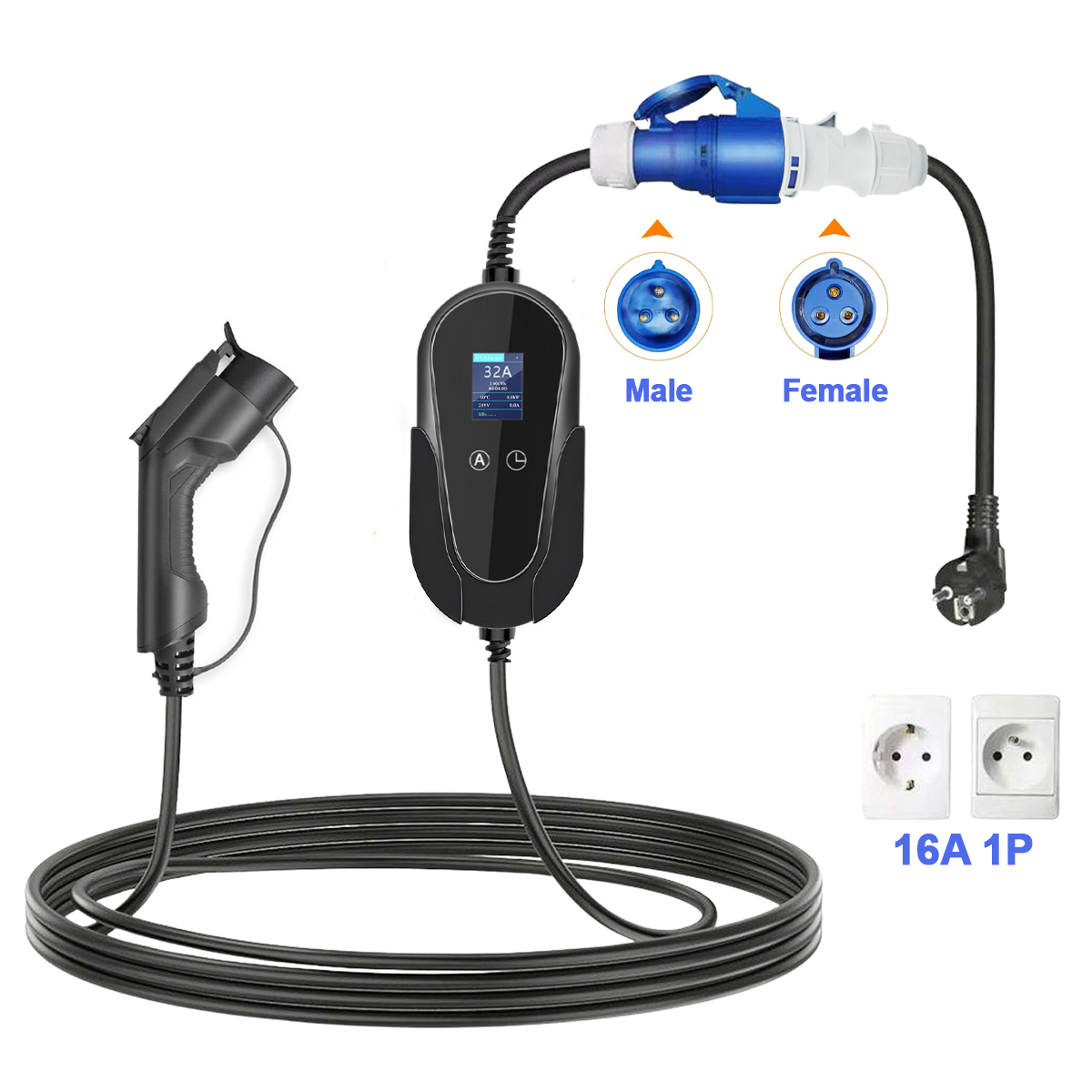 Adattatore NTO Blu da Presa Fe - Ev Charger Adapter recensione e prezzo