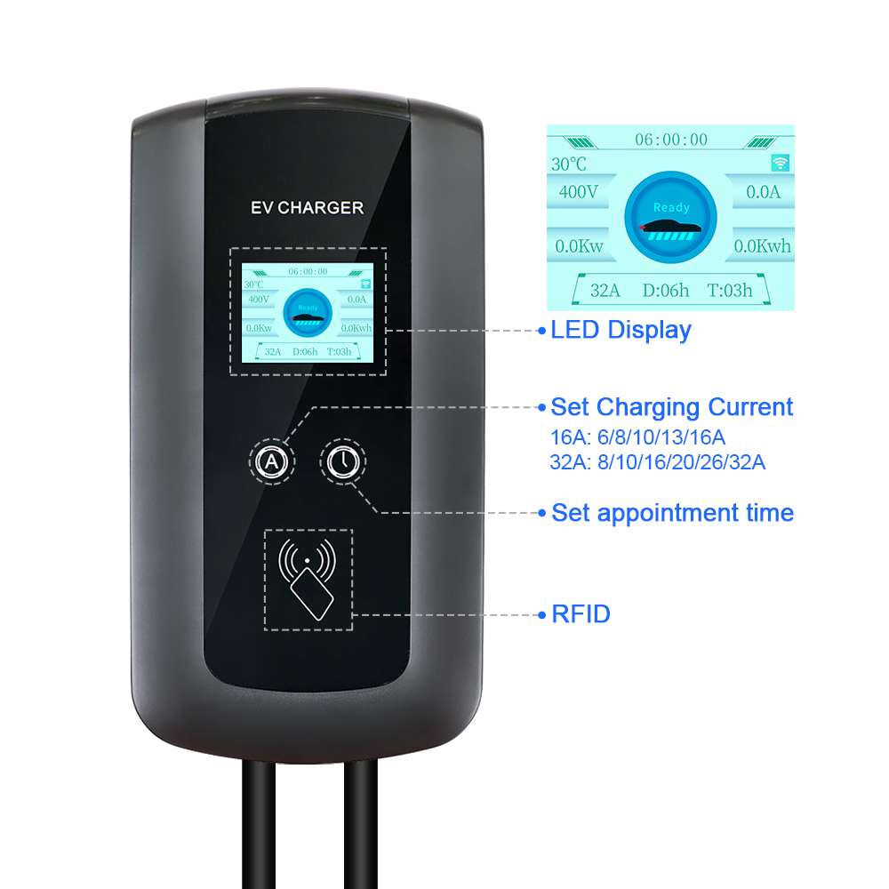 Kolanky 32A 7.2/22KW Stazione  - Home Ev Charger recensione e prezzo