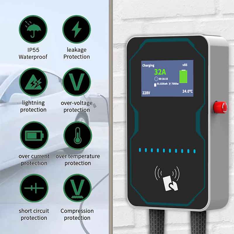 WUFEN EVSE Wallbox Caricatore  - Ev Charging Pile recensione e prezzo